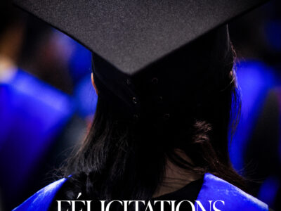 Félicitations à nos diplômées