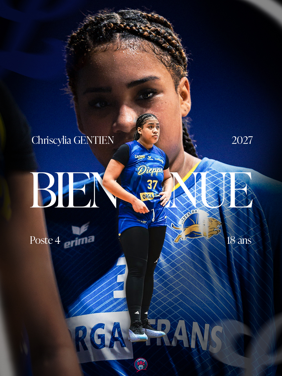 Chriscylia Gentien, nouvelle joueuse pour la saison 2026-2027 du Limoges ABC